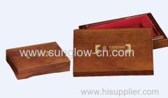 Brown Wooden Packing Box