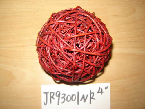 colored willow branch-made ball