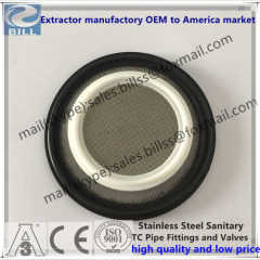 Viton gasket with Screen Mesh100 use for Tri Clamp sanitary grade