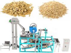 Oats Hulling and Separating Machine