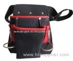 fanny pack with 2 metal bracket for suspending a roofing hammer or other hammaers