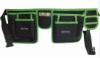 black and green fanny pack