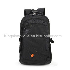 Strong Waterproof Black Laptop Bag Backpack