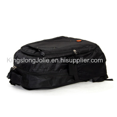 Strong Waterproof Black Laptop Bag Backpack