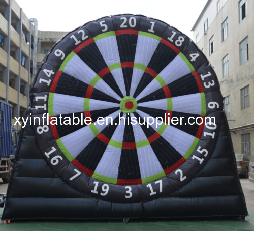 Inflatable Giant soccer darts board foot dart