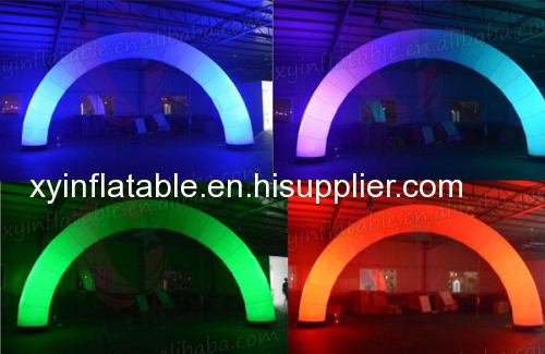 Outdoor Lighting Inflatable Arch For Wedding