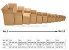 Packaging Use Custom Corrugated Box Popular shoes packaging corrugated carton box