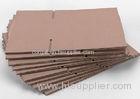 Moistureproof Small Corrugated Shipping Boxes Double Wall Tuck Top