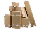 Cardboard Custom Carton Boxes For Moving House Embossing / Glossy Lamination