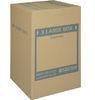 Clothing Packaging Extra Large Cardboard Boxes For Home / Shop Embossed Logo