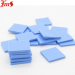 Blue Heat Resistance Insulation Silicone Thermal Pads for PCB