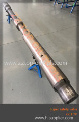 8" x 15000psi Drill stem testing super safety valve