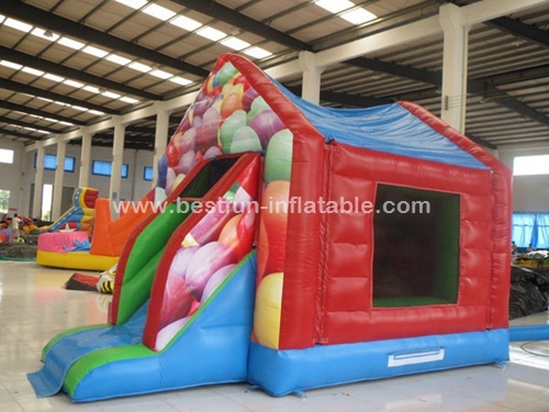 Popular Colorful Inflatable Big Bounce House