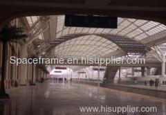 Long Span Truss Structure Train Station Roof