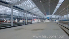 Long Span Truss Structure Train Station Roof