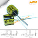 80V 82uF 10x9mm Capacitor LKM Series 105C 7000 ~ 10000 Hours Radial Aluminum Electrolytic Capacitor for Solar LED Lights