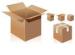 Rectangular Cardboard Shipping Boxes For Frozen Food OEM Service