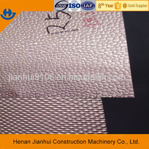 5005 hot sale high quality embossed aluminium plate for roofing application from china