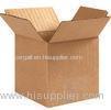 Waterproof Corrugated Boxes For Moving / Gift Packing Custom Carton Box