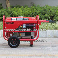 Warranty Mini Electric Start Generator Copper 100% 3000 Gasoline Generator With Wheels 3000W Gasoline Generator