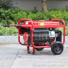 Warranty Mini Electric Start Generator Copper 100% 3000 Gasoline Generator With Wheels 3000W Gasoline Generator