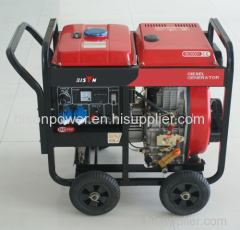 3KVA Hot Sale 3KW Generator Diesel Engine Open Power Generator Portable Domestic Generator