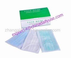 Disposable Non Woven Surgical Face Mask Protective Accessories