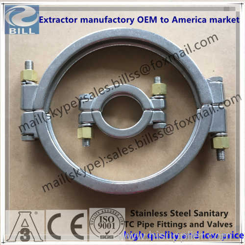 Stainless Steel Sanitary Tri Clamps High Pressure Clamp