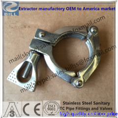 Stainless Steel Sanitary 3 piece Tri Clamps