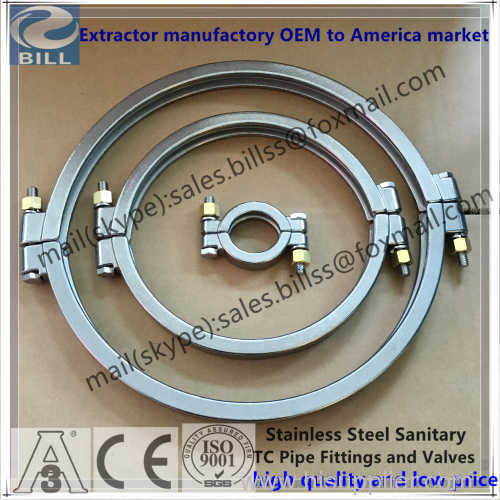 Stainless Steel Sanitary High Pressure Tri Clamps