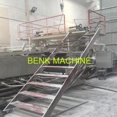 PVC artificial marble decorative sheet making machine