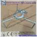 Stainless Steel Sanitary Customs Tri Clamps with 3 legs