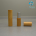 makeup cosmetic packaging wooden bamboo case tube packaging lipbalm tube