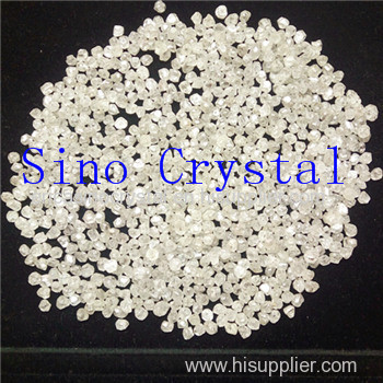 White Rough Uncut Colorless HPHT Raw Diamond