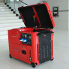 220v 380v AVR Copper Wire 5kw Portable Generator Sound Proof Diesel Generator 5kva Diesel Generator