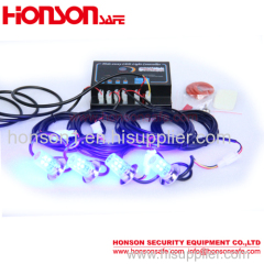High Power LED Strobe Emergency Visor Hideaway Lights