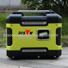 4 Stroke Single Cylinder Air Cooled Camping Equipment Super Silent 2000w Inverter Generator