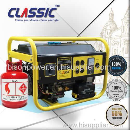 LPG Portable Generators Easy Move With Tire Kit Power Generator Natural Gas Powered Portable Generators Home Use