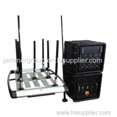 High-tech rubber antenna 300W Drone Jammer