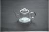 HOT SALES hand made heat resistant borosilicate exotic glass teapot glass tea set glass pot