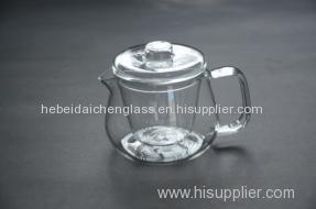 Customized Logo And Packing Borosilicate Glass Teapot