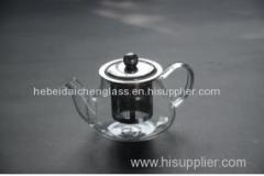 Promotional Tea Drinking Commercial Glass Teapot With Infuser