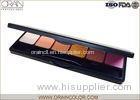 Refillable Bright 6 Color Makeup Eyeshadow Palette For Stage Comestic