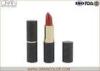 Fashionable Black Container Make Up Lipstick With Golden Plating