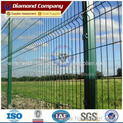 Dark Green Decorative garden welded wire mesh fencing