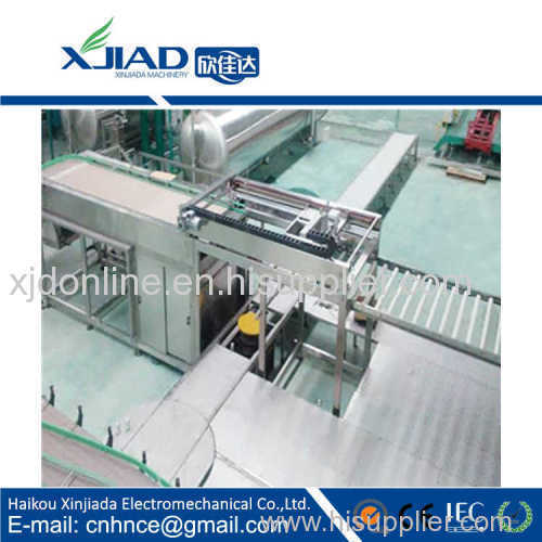 High speed automatic cage basket unloading machine for sterilization