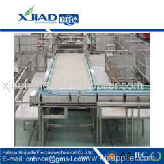 High speed automatic cage basket unloading machine for sterilization