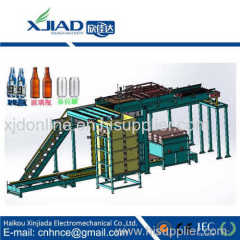 Automatic empty can unloading machine high speed depalletizer