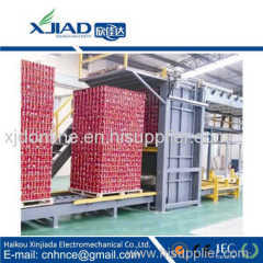 Automatic empty can unloading machine high speed depalletizer