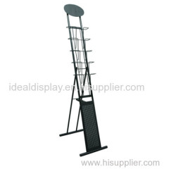 Steel literature holder stand